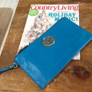 Michael Kors leather clutch